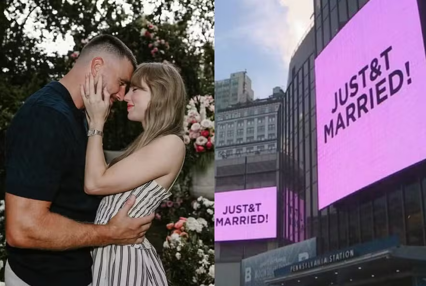 Taylor Swift e Travis Kelce se casam em cerimônia milionária nos Estados Unidos