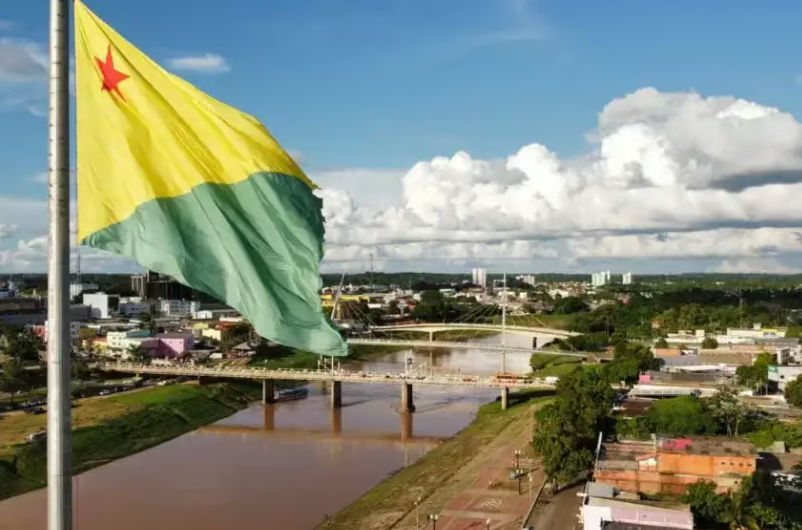 Rio Acre registra 2,52 metros em Rio Branco e permanece muito abaixo da cota de alerta