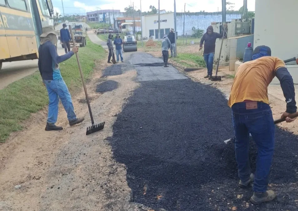 Prefeitura revitaliza Ciclovia da Avenida Brasil, em Sena Madureira
