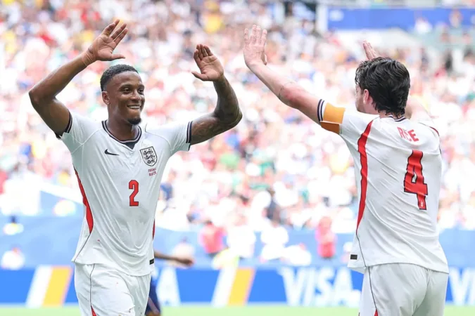 Inglaterra faz 2ª melhor campanha da sua história em Copas do Mundo