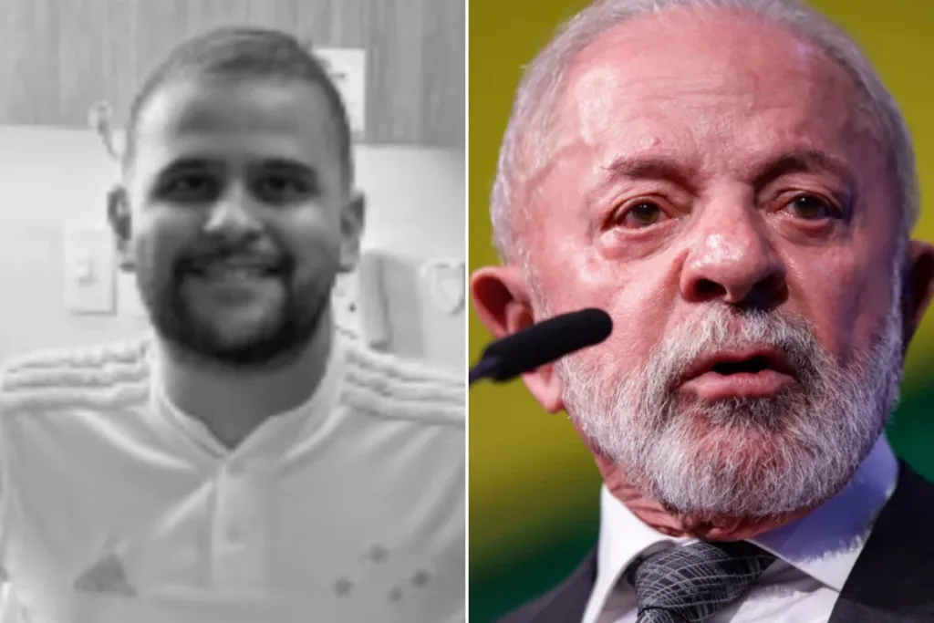 Lula lamenta morte de Matheus Azevedo, irmão caçula de Cleitinho