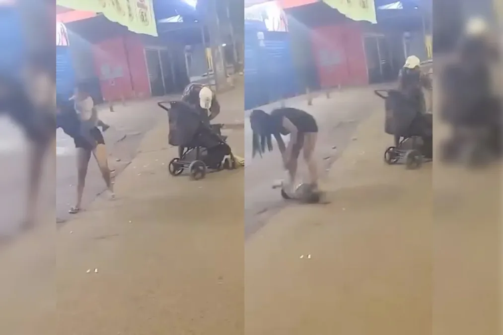 Mãe com sinais de embriaguez que derrubou bebê de colo é identificada