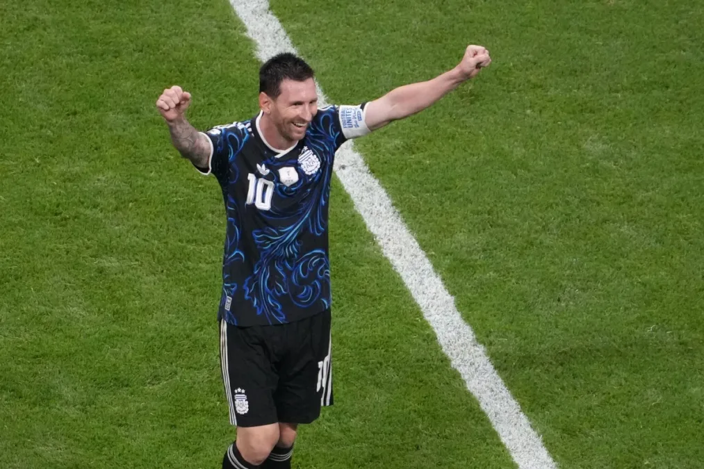 Messi celebra classificação e destaca empenho da seleção argentina