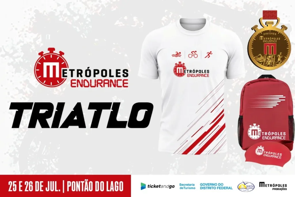 Metrópoles Endurance: entrega de kits segue neste sábado para atletas do triatlo