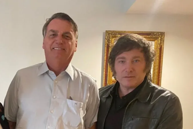 Moraes nega pedido de visita de Javier Milei a Bolsonaro
