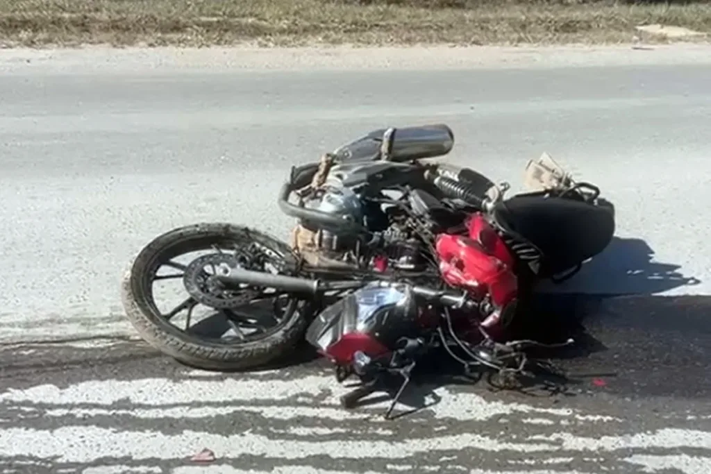 Motociclista morre após acidente com caminhão em rodovia do DF