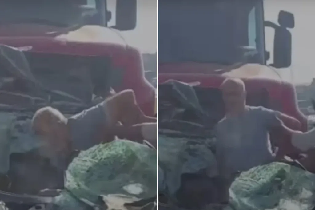 Motorista sai ileso das ferragens após grave acidente em Minas