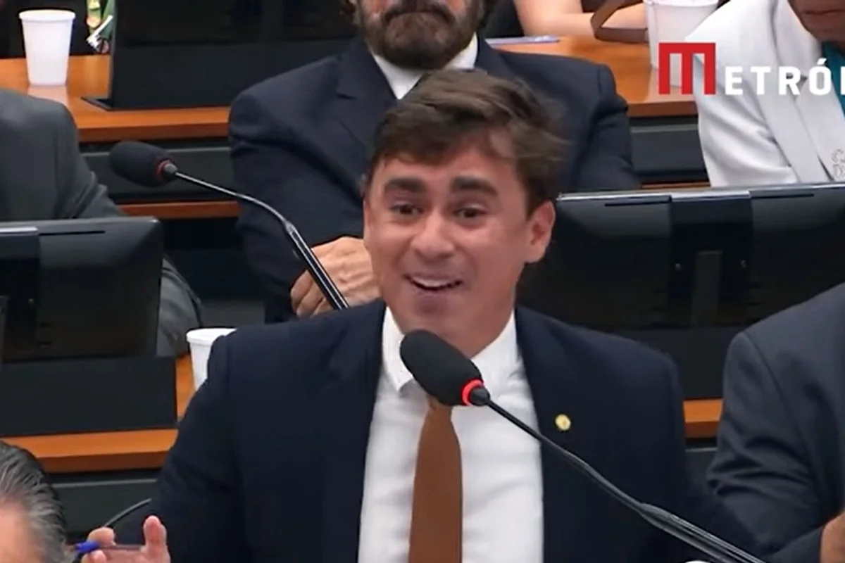 Nikolas Ferreira ironiza governo Lula após tarifa de 25%: "Make the L"