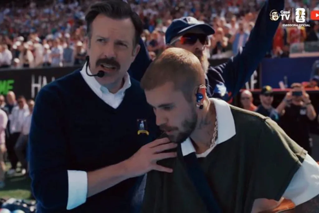 O que é Ted Lasso, série mencionada no show da final da Copa do Mundo