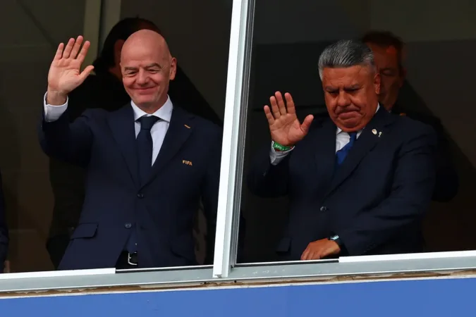 Presidente da Fifa parabeniza Argentina por desempenho na Copa