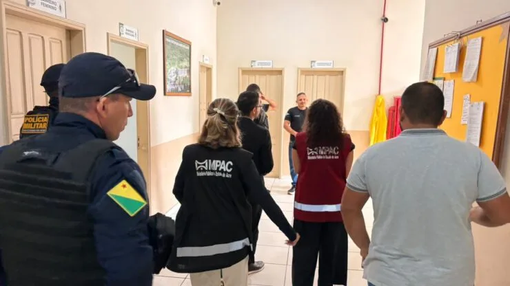 MPAC realiza inspeção no Complexo Penitenciário do Juruá em Cruzeiro do Sul