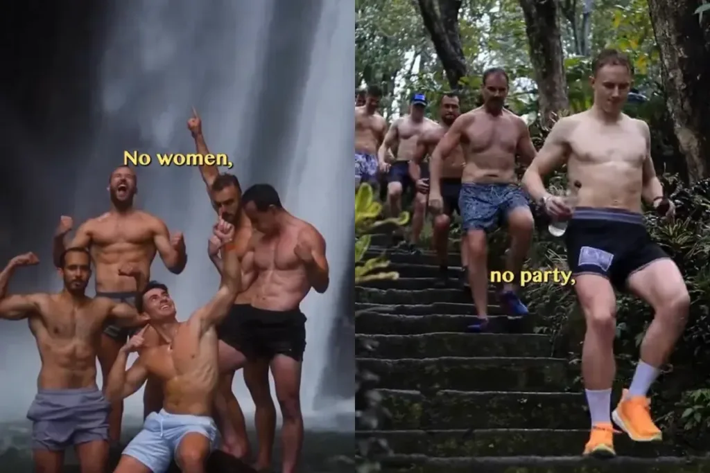 Retiro para "machos alfa" viraliza ao proibir entrada de mulheres