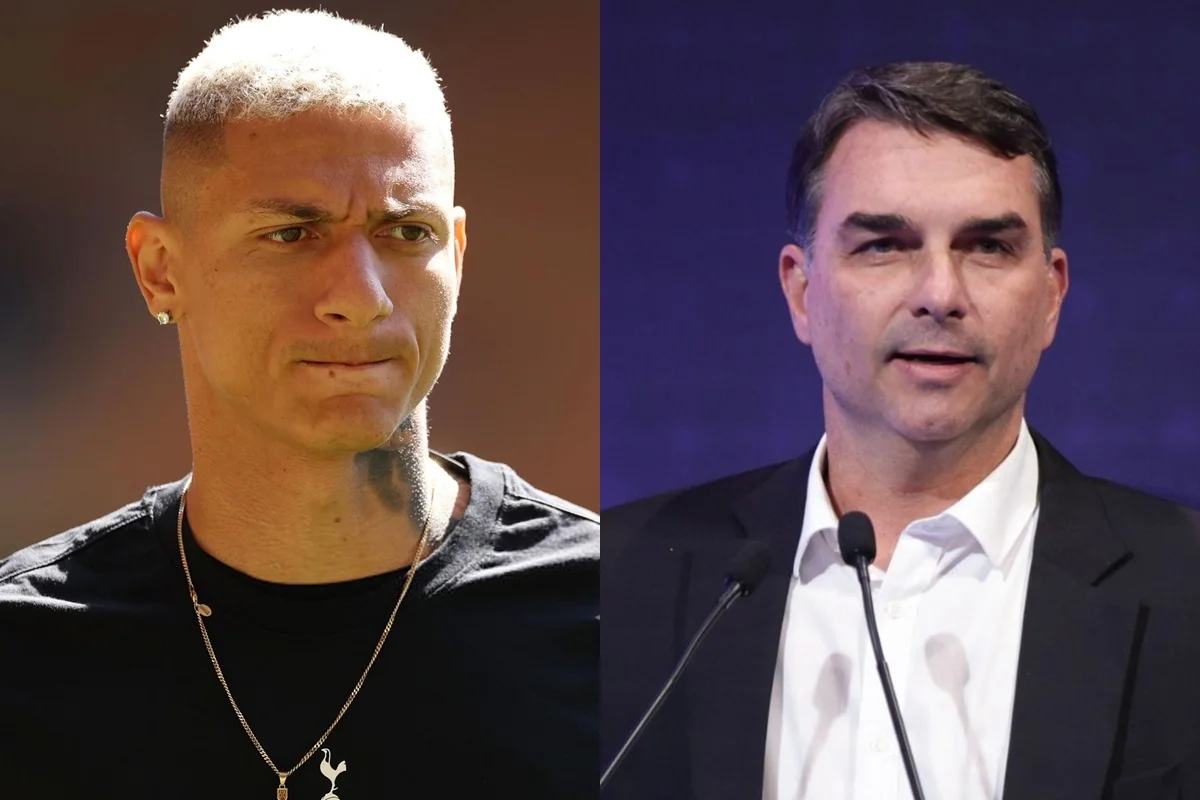 Richarlison reposta vídeo com críticas a Flávio Bolsonaro por mansão