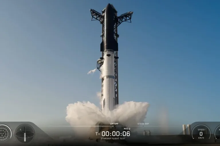 SpaceX lança Starship em 13º voo de teste após dois adiamentos
