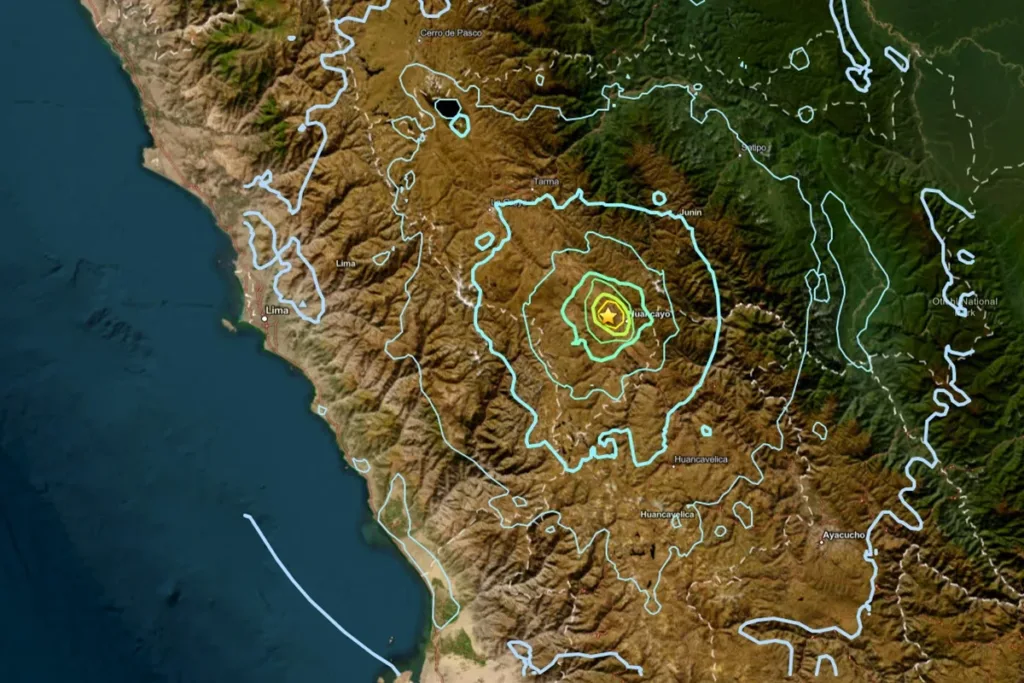 Terremoto de magnitude 5,5 atinge região central do Peru