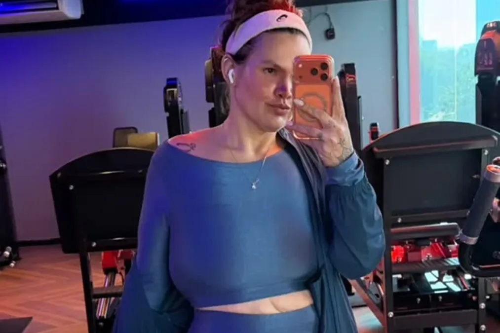 Após perder 101 kg, Thais Carla doa roupas fitness para seguidoras
