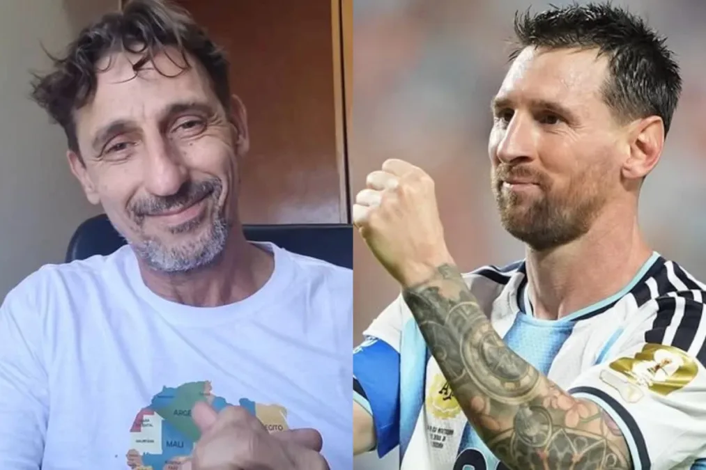 Tuca Andrada detona Messi: "Otário, escroto, racista"