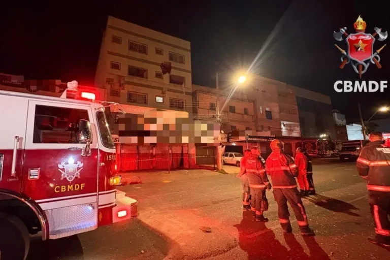 Vazamento de gás provoca explosão e deixa 2 feridos no DF