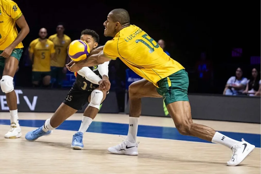 Vôlei: Estados Unidos dominam o jogo e Brasil perde na Liga das Nações