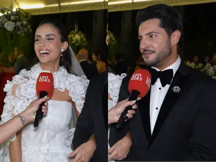 “É muito bonito celebrar o amor”, declara Thiago após se casar