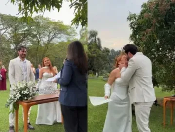 Oficialmente casados! Viih Tube e Eliezer celebram união civil em fazenda no interior de SP