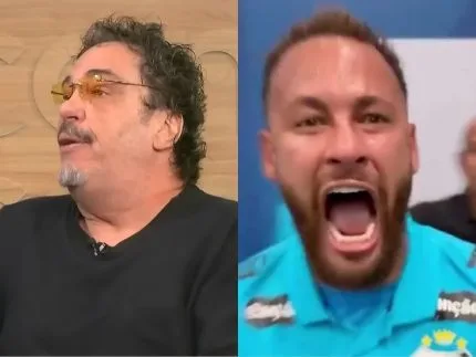 Neymar Jr. ironiza Casagrande nas redes após ser chamado de “mimado”