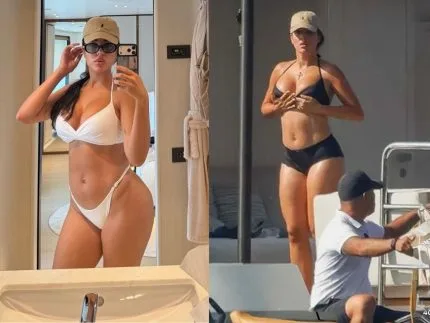 Georgina Rodríguez rebate comentários sobre o corpo e recebe apoio do marido, CR7
