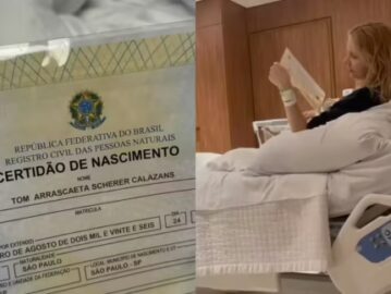  “Tom Arrascaeta”: Marido de Isa Scherer “registra” filho em homenagem a craque do Flamengo