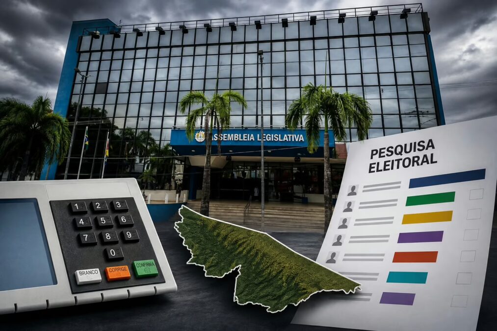 Pesquisa mostra disputa acirrada pelas primeiras posições para deputado estadual no Acre