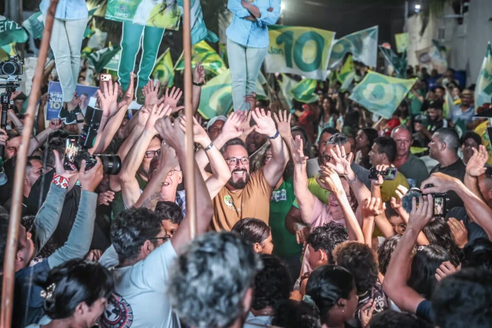 Alan Rick realiza primeiro comício em Rio Branco e promete defender desenvolvimento do Acre