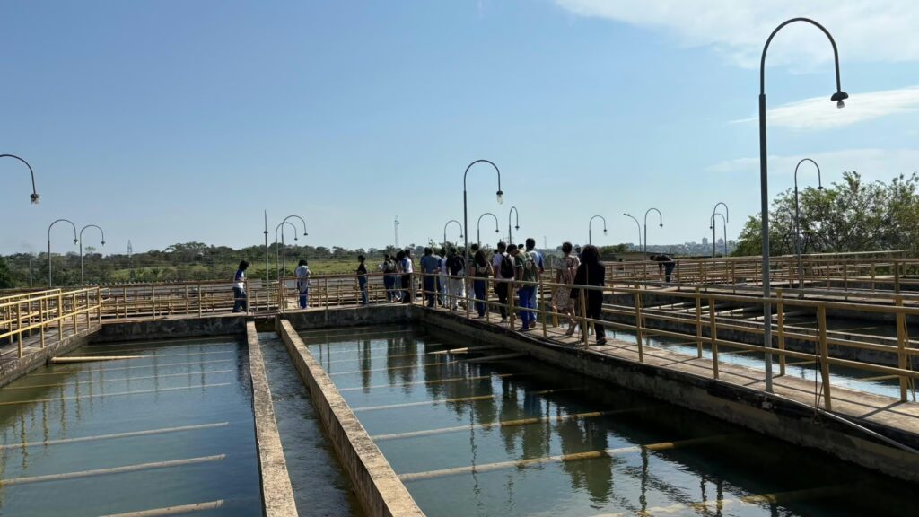 Estação de Tratamento de Água em manutenção em Rio Branco