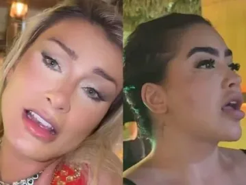 Andressa Urach debocha de briga no Rancho e MC Mirella rebate: “Me defendi”