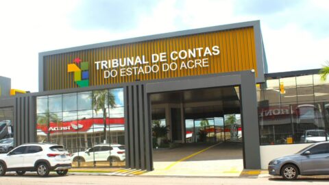 Sede do Tribunal de Contas do Estado do Acre (TCE-AC) em Rio Branco.