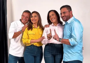 Mailza Assis, Gladson Cameli, Jéssica Sales e Márcio Bittar convidam para convenção.