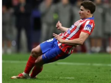 Julián Álvarez se afasta dos treinos do Atlético de Madrid após diagnóstico de depressão