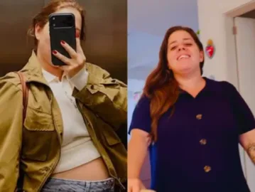 Grávida, Tati Machado mostra evolução da barriga e revela pegadinha do marido