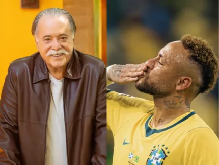 Tony Ramos fala sem rodeios sobre Neymar e faz reflexão sobre carreira do jogador