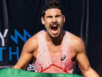 Nicolas Prattes relembra feito histórico em maratona e recebe carinho de Sabrina Sato
