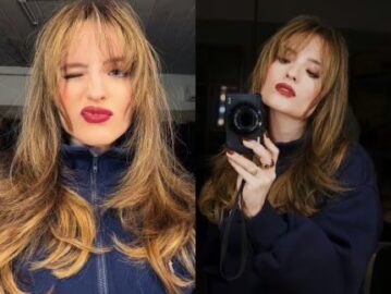 Larissa Manoela muda visual e aposta em fios loiros: “Na minha era de cabelo bagunçado”
