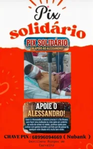Jovem sofre lesão durante rodeio e família faz campanha para tratamento médico em Rio Branco.