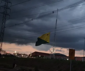 Manhã fresca em Rio Branco durante chegada de onda polar no Acre.