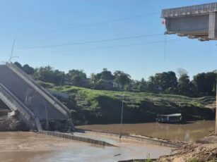MP aponta que risco de erosao na Ponte Frei Paolino ja era conhecido antes da obra.