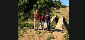 Vereador Real vistoria pontes no Ramal da Lua Nova e busca solução para moradores