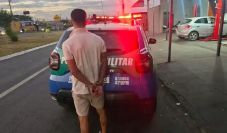 Suspeito de latrocínio no Acre é preso em Goiás com celular da vítima.