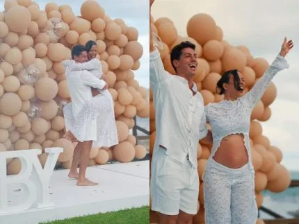 Limãozinho a caminho! Grávida do 1º filho, Larissa Tomásia faz chá revelação