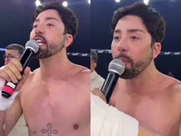 Rico Melquiades se pronuncia após desistência de Davi Brito em luta no Rancho: “Ele arregou”
