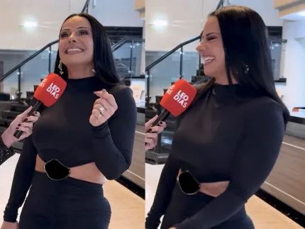 Viviane Araújo revela reação do filho ao novo visual e fala sobre aumentar a família