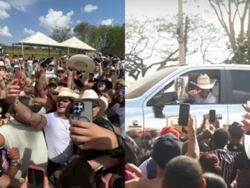 De volta! Cesar Rincon retorna a Barretos após polêmica e é recebido por multidão