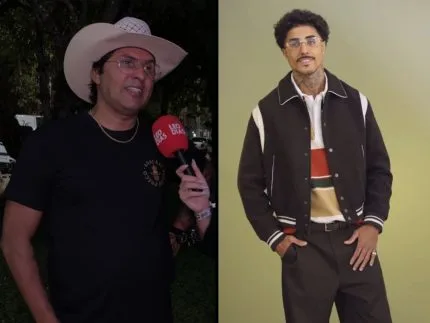 Pai de Jeninho lembra mensagem inusitada enviada para Livinho: “Tem o sonho de ser artista?”