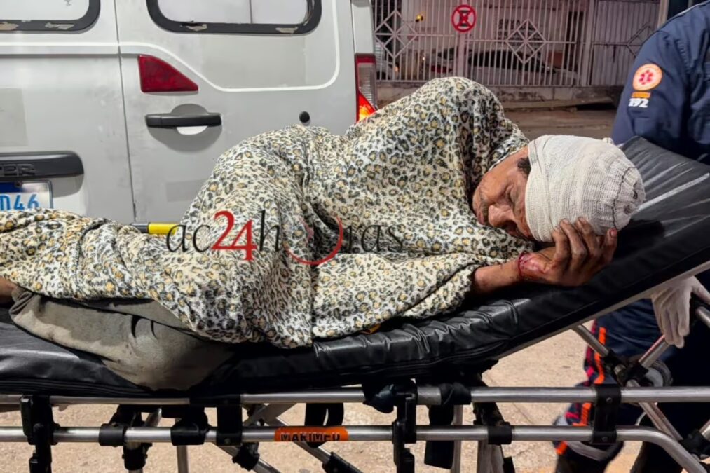 Homem agredido por facção após suposto furto em Rio Branco é levado para ‘Tribunal do Crime’